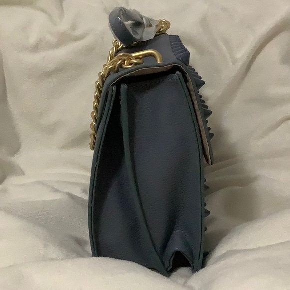 Foley and Corinna Slumber Nights Blogger Bag FC 183037M Blue NWT - Picture 3 of 6